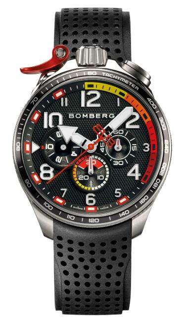 Bomberg BOLT-68 RACING BLACK & RED BS45CHSP.059-2.10 Replica Watch